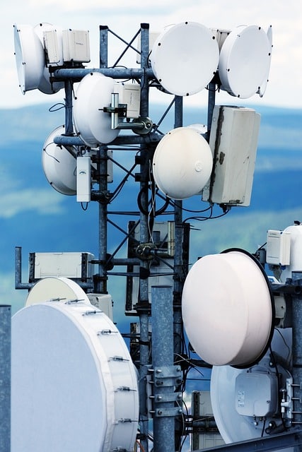Photo d'une Antenne de télécommunication mobile