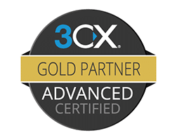 logo badge 3CX gold partner