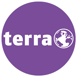 logo terra rond violet